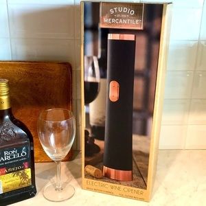 Studio Mercantile Black Electric Wine Opener